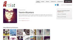 Desktop Screenshot of jcartist.org