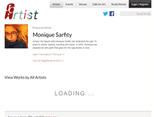 Tablet Screenshot of jcartist.org